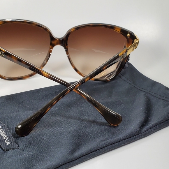 Dolce & Gabbana Sunglasses DD8096 Havana Brown EUC - Picture 5 of 10
